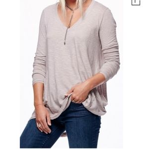 Free people Anna burnout tee